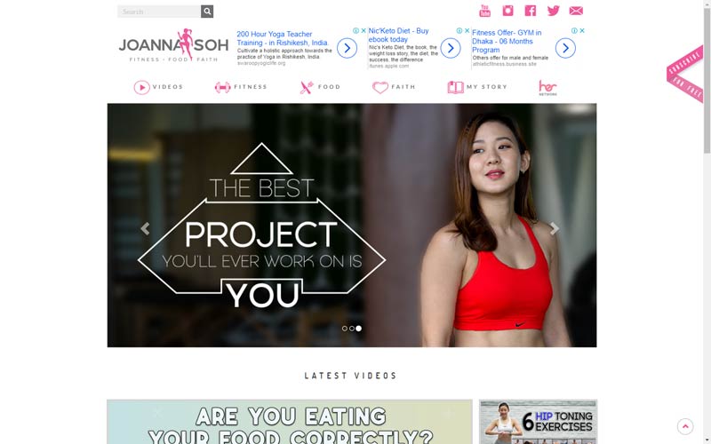 Joanna Soh official: Customized micro-blogging solution on Laravel