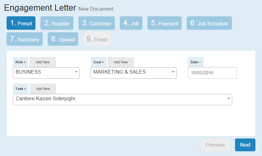 Invoicing, Calendar, Credit management